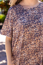 Load image into Gallery viewer, Leopard T-shirt Dress

