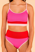 Load image into Gallery viewer, The Elle Pink Color-Block Two Piece Set
