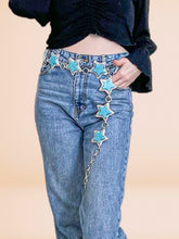 Load image into Gallery viewer, Turquoise Star Belt , REG
