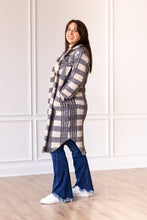 Load image into Gallery viewer, Plaid Sherpa Trench Coat
