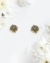 Load image into Gallery viewer, Gold Circled Stud Earrings
