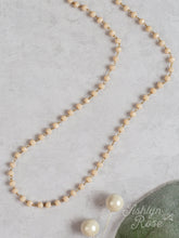 Load image into Gallery viewer, My Darling Rose Light Pink And Gold Beaded Necklace
