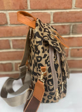 Load image into Gallery viewer, Neutral Leopard Backpack
