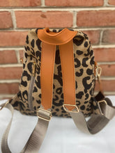 Load image into Gallery viewer, Neutral Leopard Backpack
