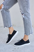 Load image into Gallery viewer, Forever Link Flat Round Toe Lace-Up Sneakers
