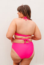 Load image into Gallery viewer, Beside the Bay Pink Swimsuit Top

