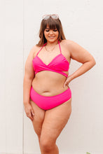 Load image into Gallery viewer, Beside the Bay Pink Swimsuit Top
