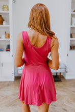 Load image into Gallery viewer, Think Pink Sleeveless Skort Dress
