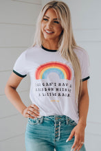 Load image into Gallery viewer, Rainbow Graphic Short Sleeve Tee
