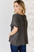 Load image into Gallery viewer, Zenana Oversized Baby Waffle Short Sleeve Top
