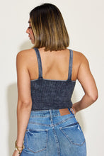 Load image into Gallery viewer, Zenana Ribbed Washed Square Neck Tank
